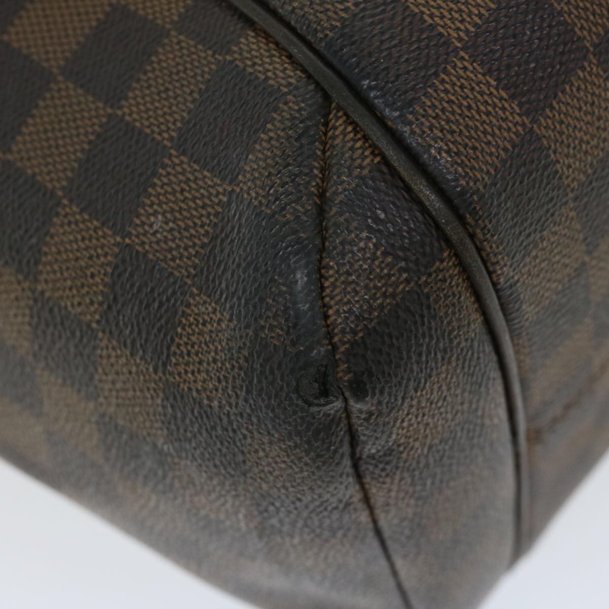 LOUIS VUITTON Damier Ebene Totally MM Hand Bag N41281 LV Auth 66705