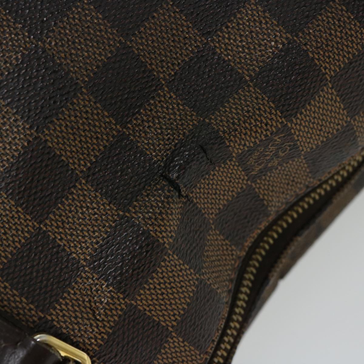 LOUIS VUITTON Damier Ebene Totally MM Hand Bag N41281 LV Auth 66705