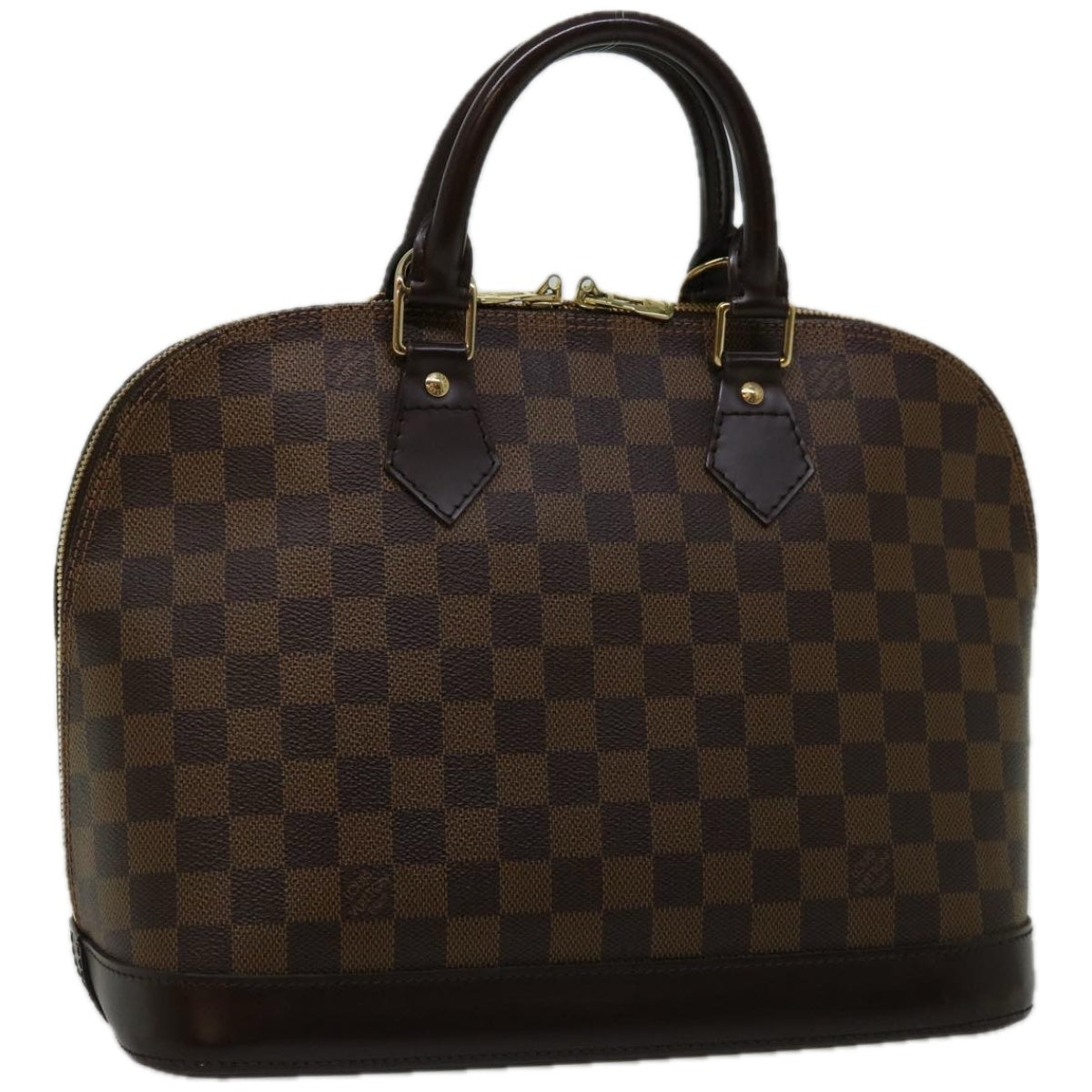 LOUIS VUITTON Damier Ebene Alma Hand Bag N51131 LV Auth 66706