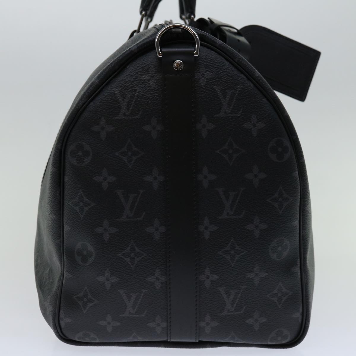 LOUIS VUITTON Monogram Eclipse Keepall Bandouliere 45 Bag M40569 LV Auth 66711A