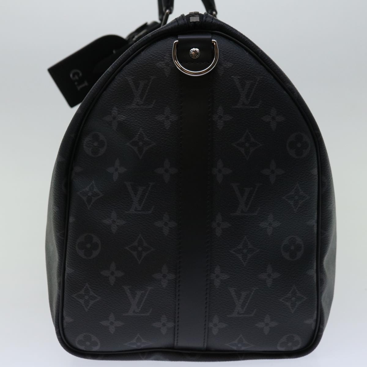 LOUIS VUITTON Monogram Eclipse Keepall Bandouliere 45 Bag M40569 LV Auth 66711A