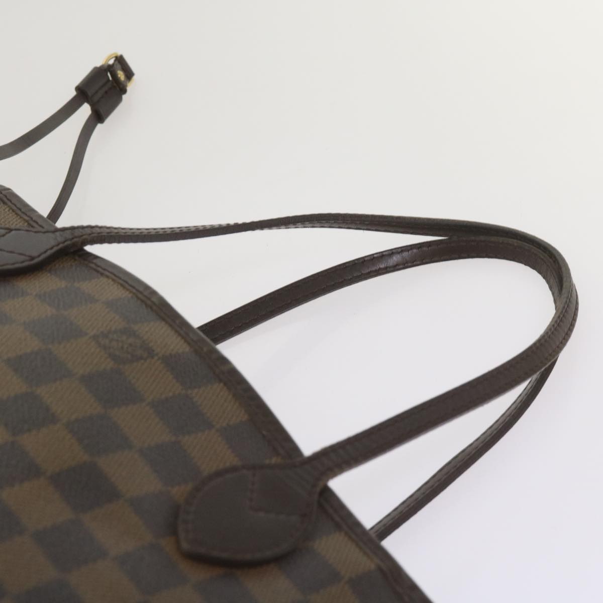 LOUIS VUITTON Damier Ebene Neverfull PM Tote Bag N51109 LV Auth 66728