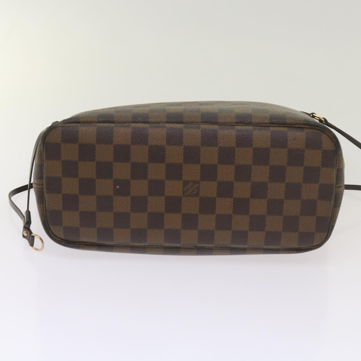 LOUIS VUITTON Damier Ebene Neverfull PM Tote Bag N51109 LV Auth 66728