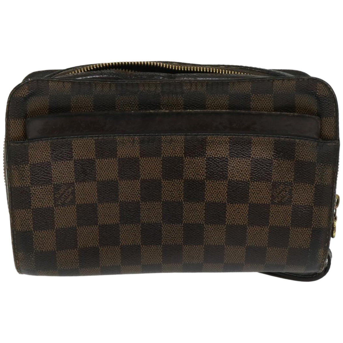 LOUIS VUITTON Damier Ebene Saint Louis Clutch Bag N51993 LV Auth 66745