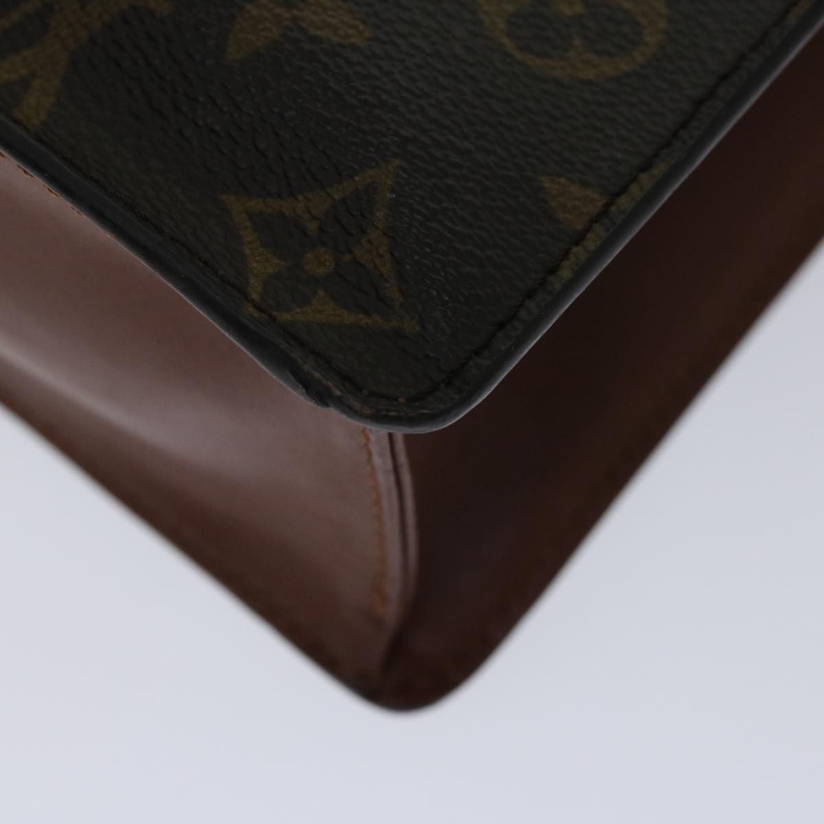 LOUIS VUITTON Monogram Monceau 28 Hand Bag 2way M51185 LV Auth 66764