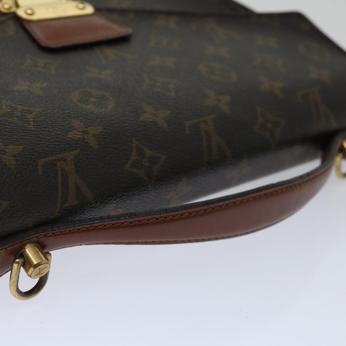 LOUIS VUITTON Monogram Monceau 28 Hand Bag 2way M51185 LV Auth 66764