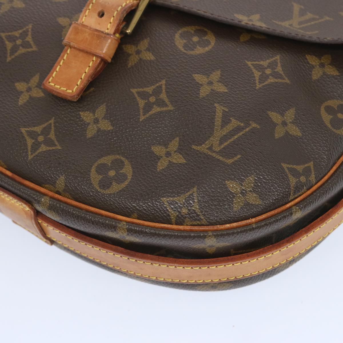 LOUIS VUITTON Monogram Jeune Fille GM Shoulder Bag M51225 LV Auth 66768