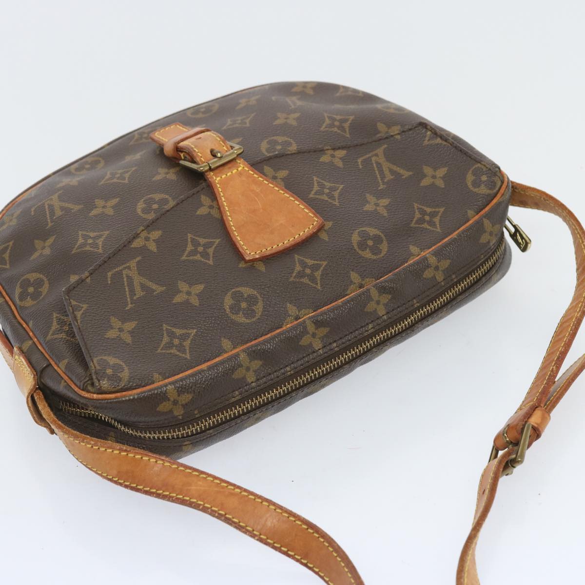 LOUIS VUITTON Monogram Jeune Fille GM Shoulder Bag M51225 LV Auth 66768