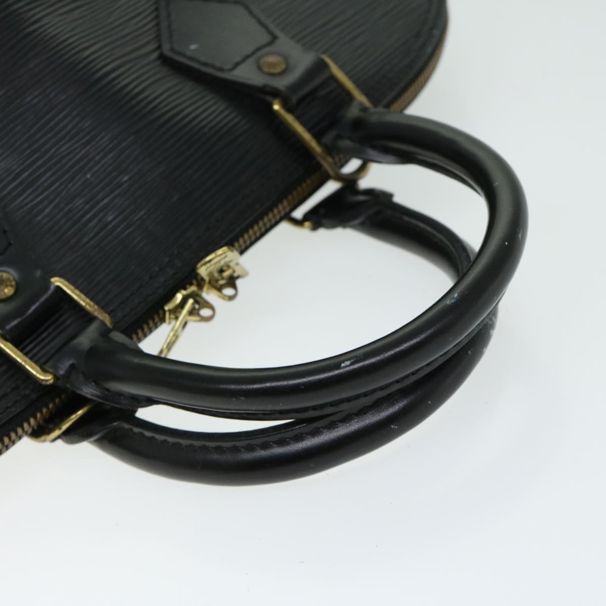 LOUIS VUITTON Epi Alma Hand Bag Black M52142 LV Auth 66774