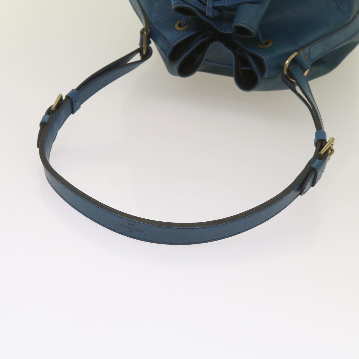 LOUIS VUITTON Epi Noe Shoulder Bag Blue M44005 LV Auth 66785