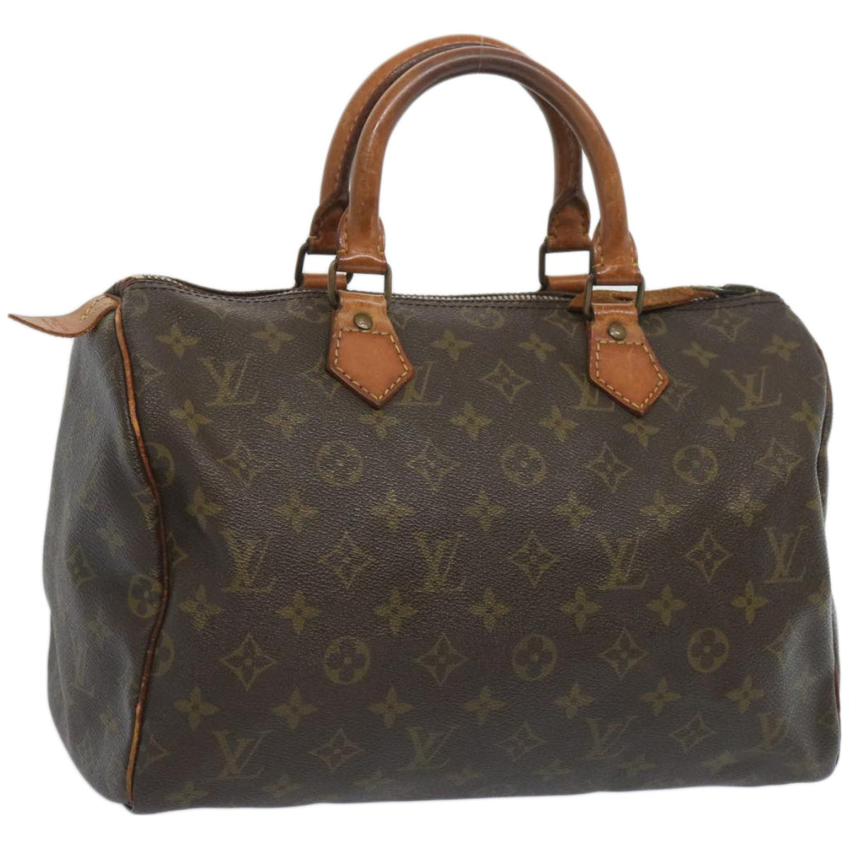 LOUIS VUITTON Monogram Speedy 30 Hand Bag Vintage M41526 LV Auth 66794