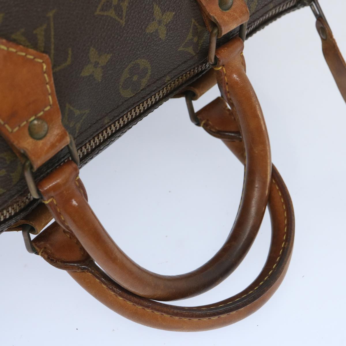 LOUIS VUITTON Monogram Speedy 30 Hand Bag Vintage M41526 LV Auth 66794