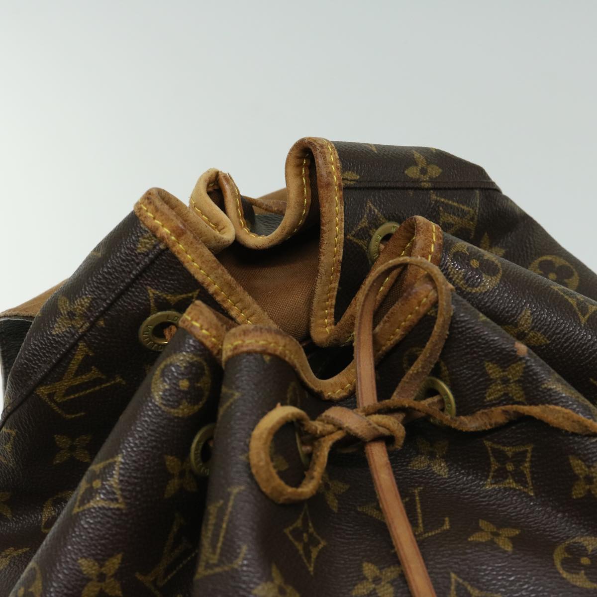 LOUIS VUITTON Monogram Montsouris GM Backpack M51135 LV Auth 66825