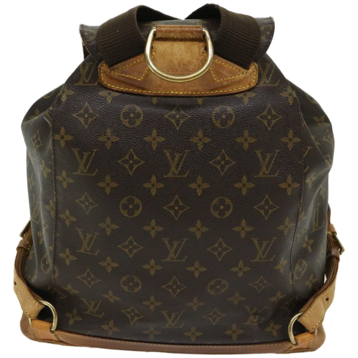 LOUIS VUITTON Monogram Montsouris GM Backpack M51135 LV Auth 66825