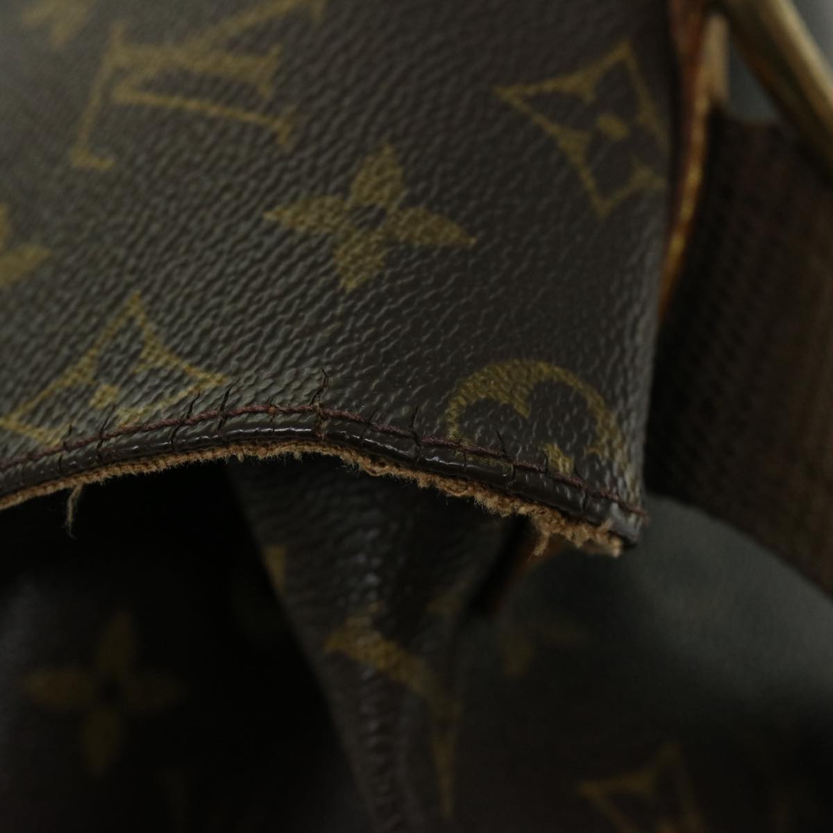 LOUIS VUITTON Monogram Montsouris GM Backpack M51135 LV Auth 66825