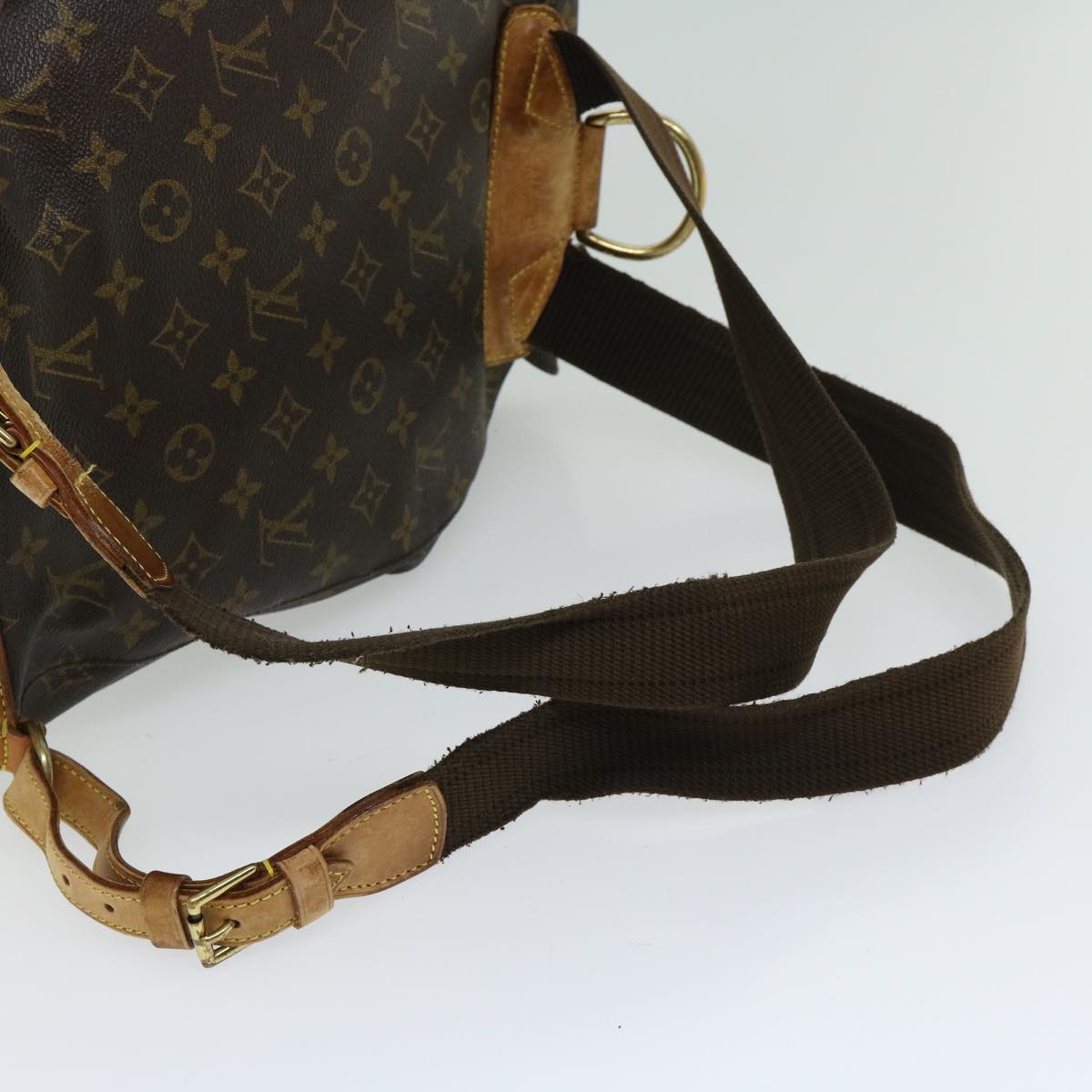 LOUIS VUITTON Monogram Montsouris GM Backpack M51135 LV Auth 66825