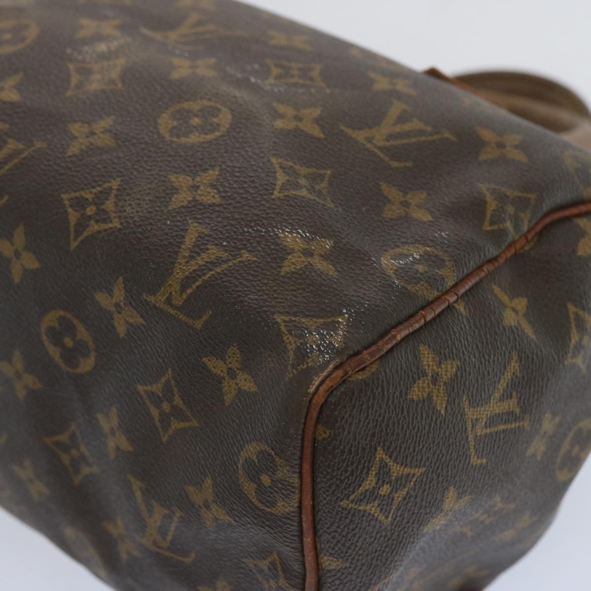 LOUIS VUITTON Monogram Speedy 25 Hand Bag M41528 LV Auth 66839