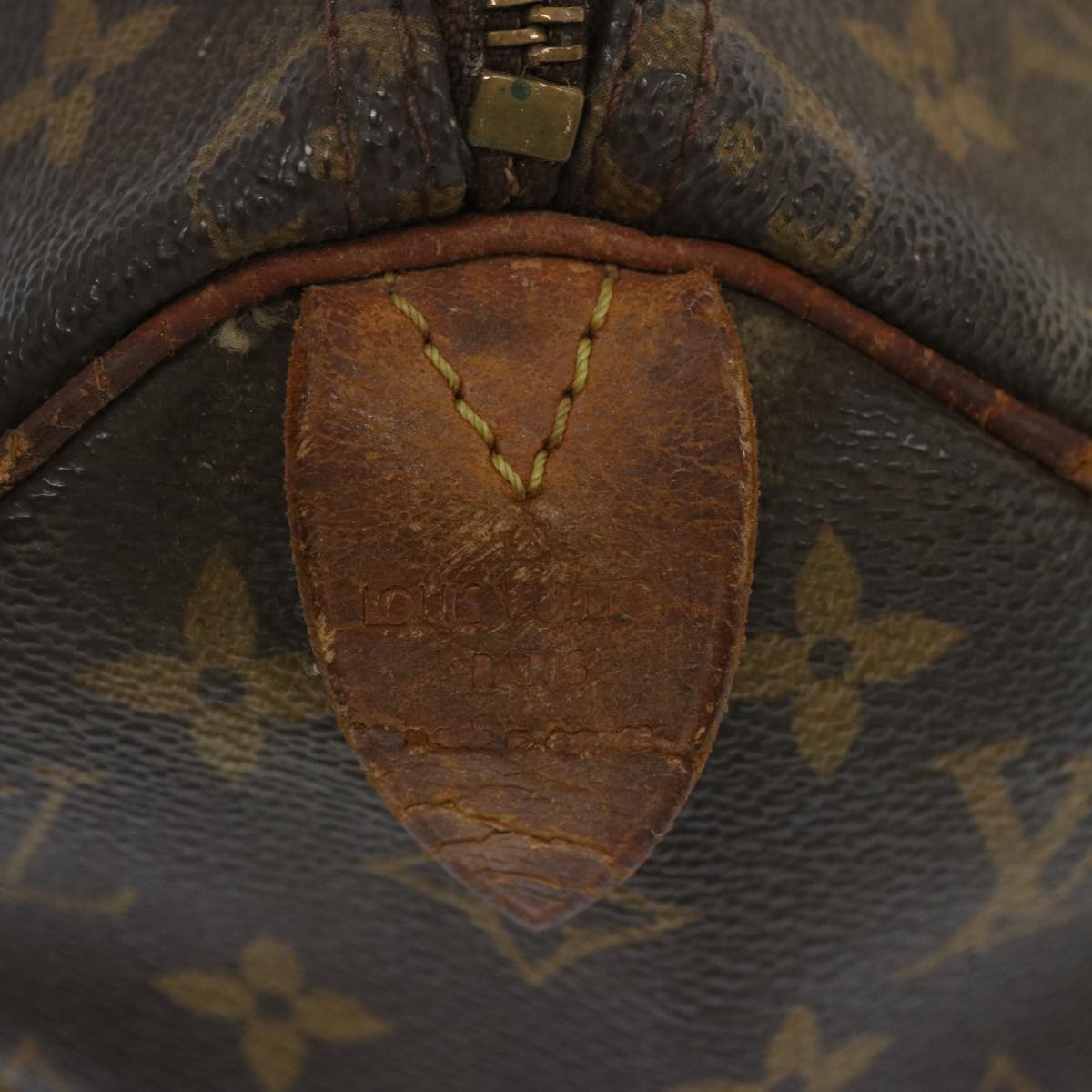 LOUIS VUITTON Monogram Speedy 25 Hand Bag M41528 LV Auth 66839