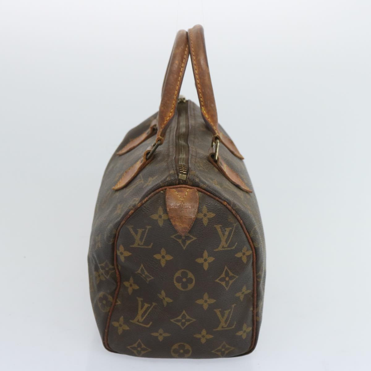 LOUIS VUITTON Monogram Speedy 25 Hand Bag M41528 LV Auth 66839