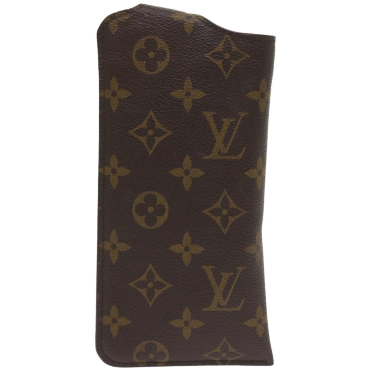 LOUIS VUITTON Monogram Etui Lunette MM Glasses Case M66544 LV Auth 66847