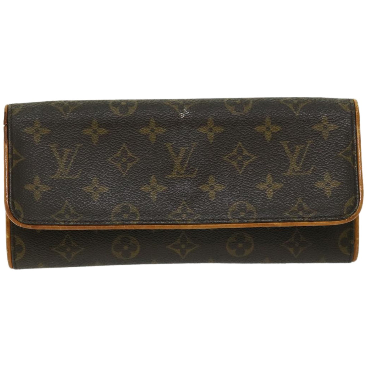 LOUIS VUITTON Monogram Pochette Twin GM Shoulder Bag M51852 LV Auth 66854