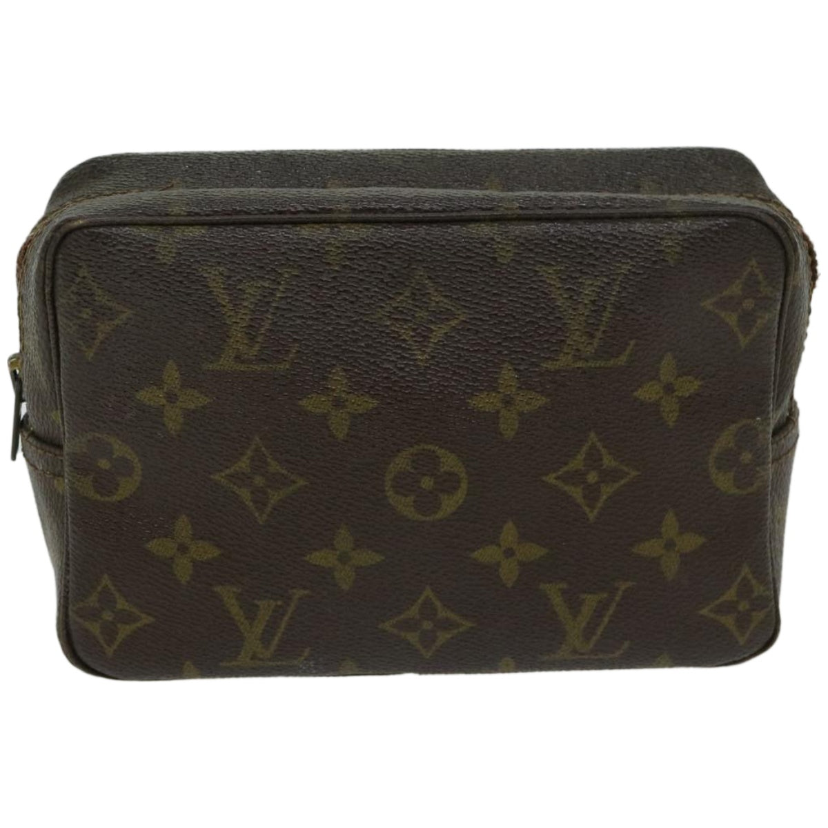 LOUIS VUITTON Monogram Trousse Toilette 18 Pouch M47526 LV Auth 66855