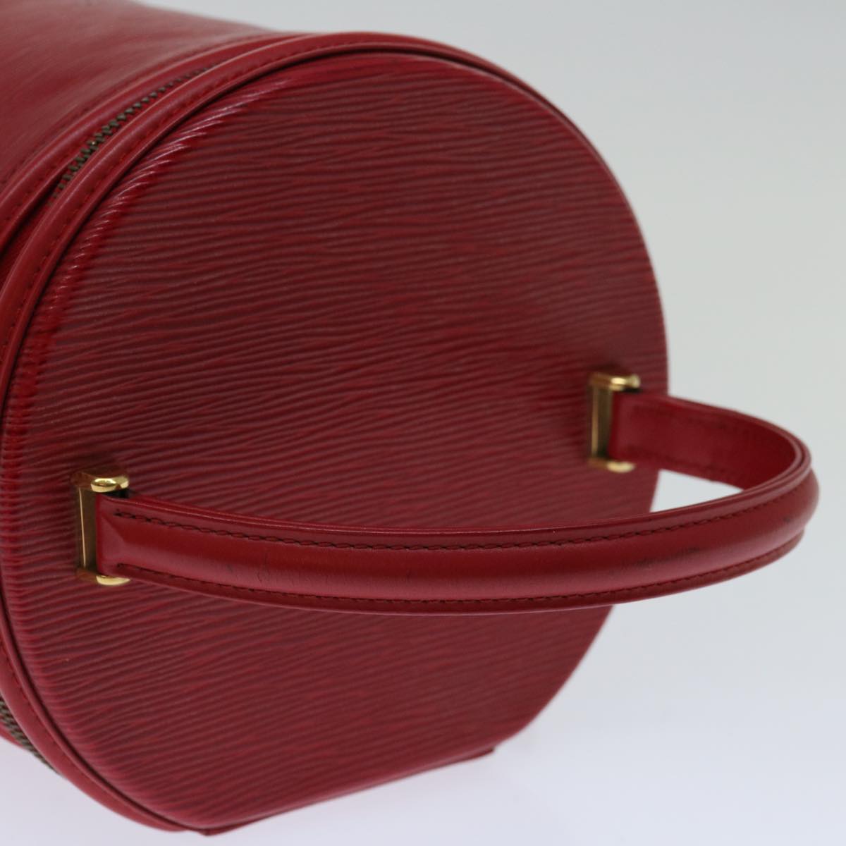 LOUIS VUITTON Epi Cannes Hand Bag Red M48037 LV Auth 66883