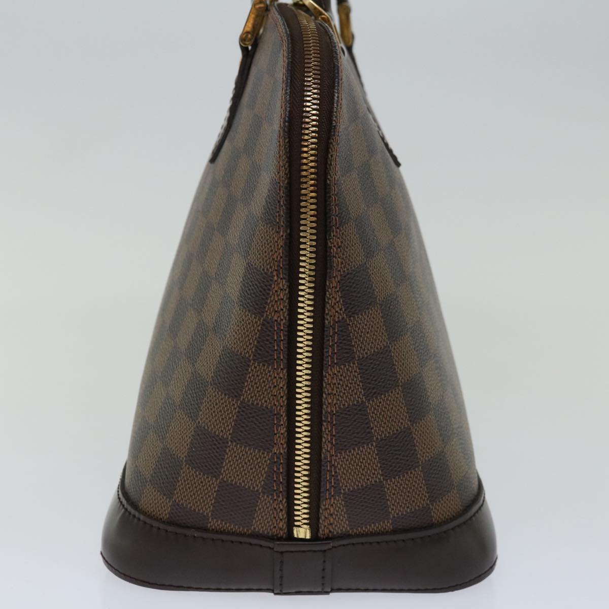 LOUIS VUITTON Damier Ebene Alma Hand Bag N51131 LV Auth 66898