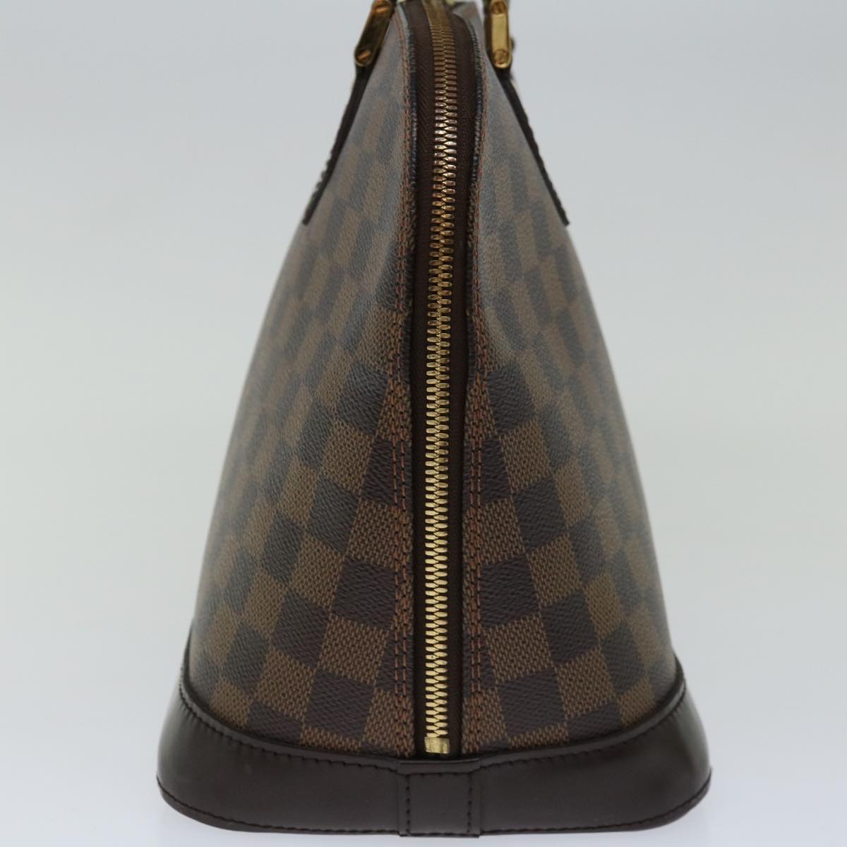 LOUIS VUITTON Damier Ebene Alma Hand Bag N51131 LV Auth 66898