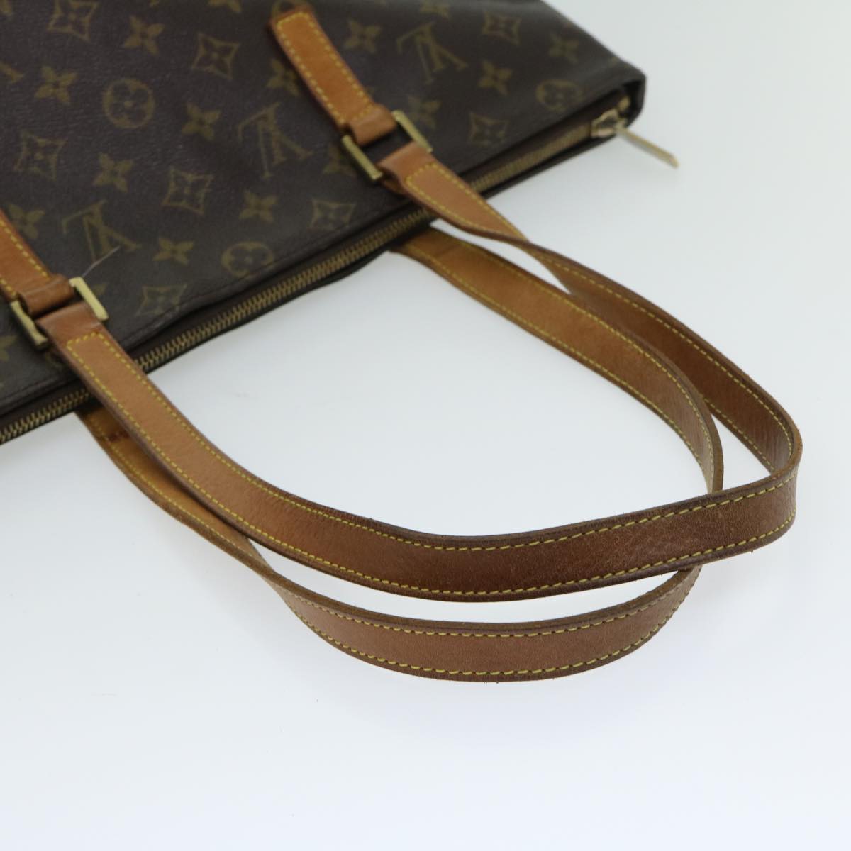 LOUIS VUITTON Monogram Cabas Mezzo Tote Bag M51151 LV Auth 66901