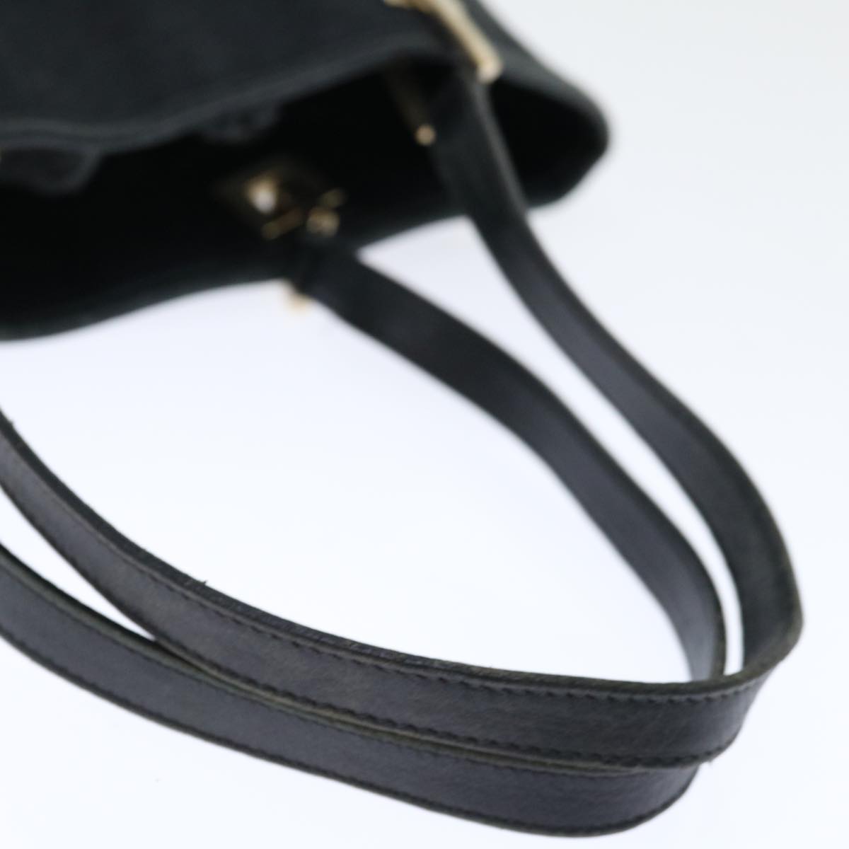 GUCCI GG Canvas Hand Bag Black 002 1099 Auth 66931