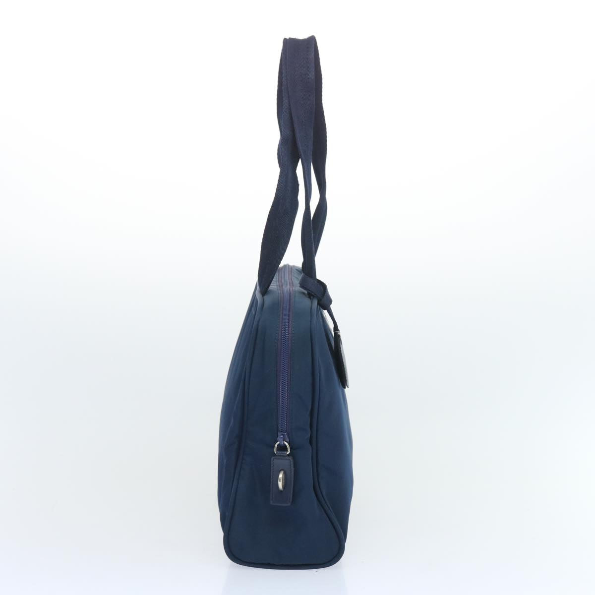 PRADA Hand Bag Nylon Navy Auth 66938