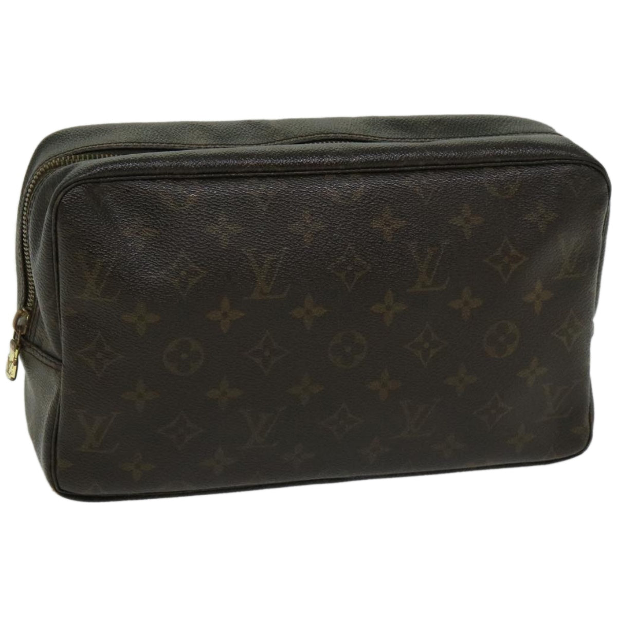 LOUIS VUITTON Monogram Trousse Toilette 28 Clutch Bag M47522 LV Auth 66969