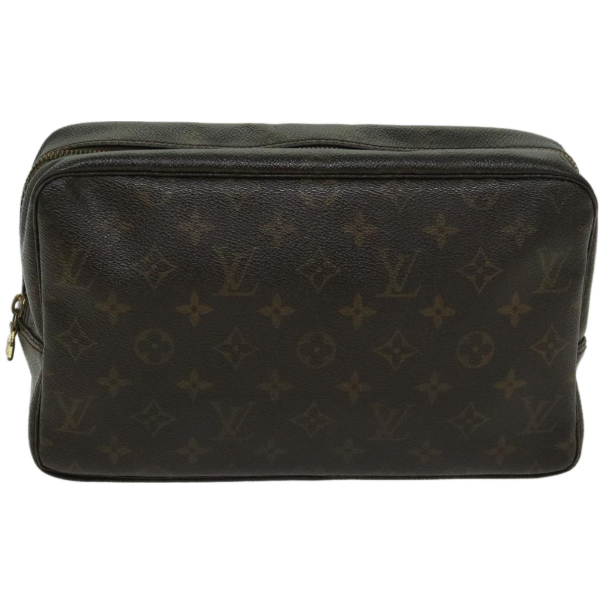 LOUIS VUITTON Monogram Trousse Toilette 28 Clutch Bag M47522 LV Auth 66969