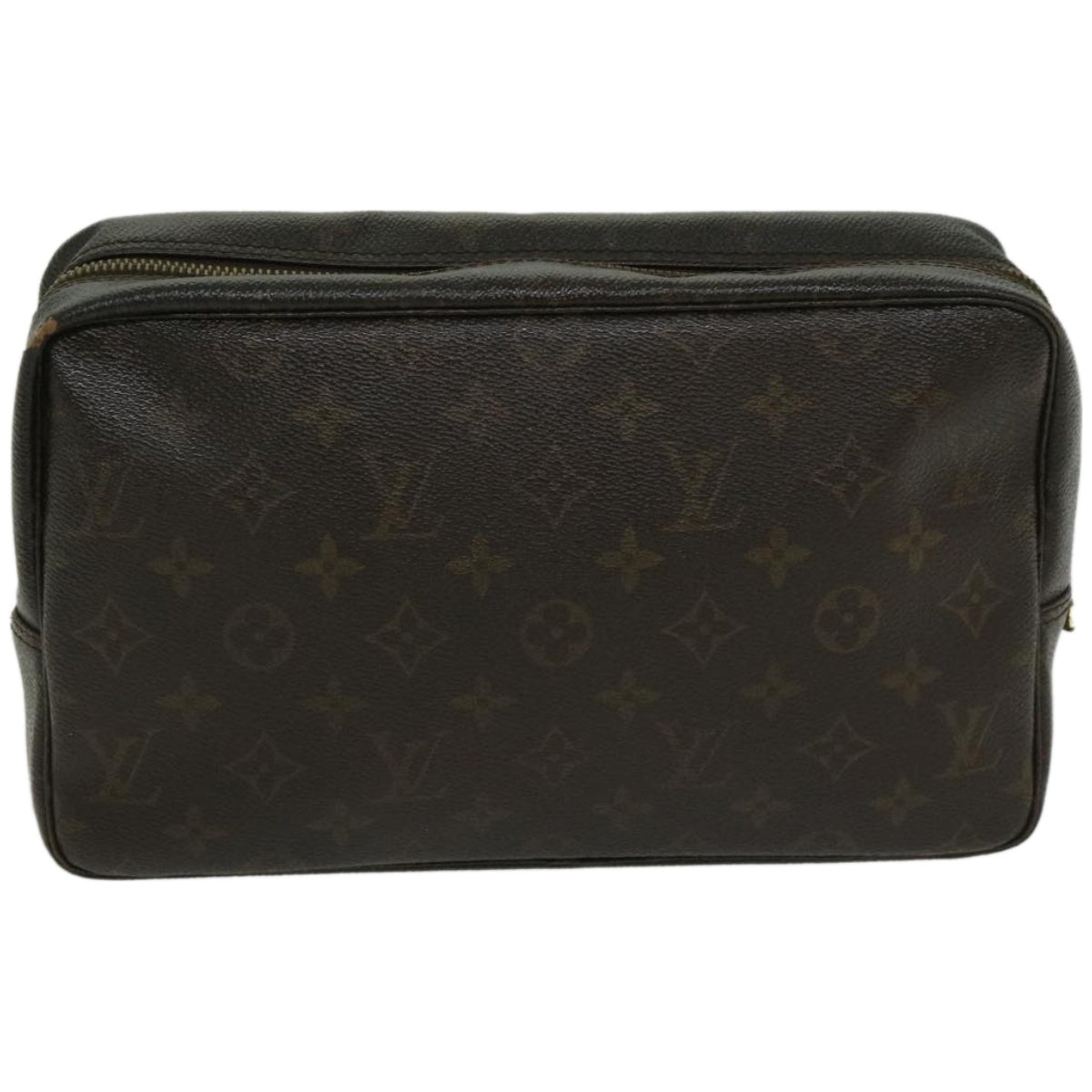 LOUIS VUITTON Monogram Trousse Toilette 28 Clutch Bag M47522 LV Auth 66969