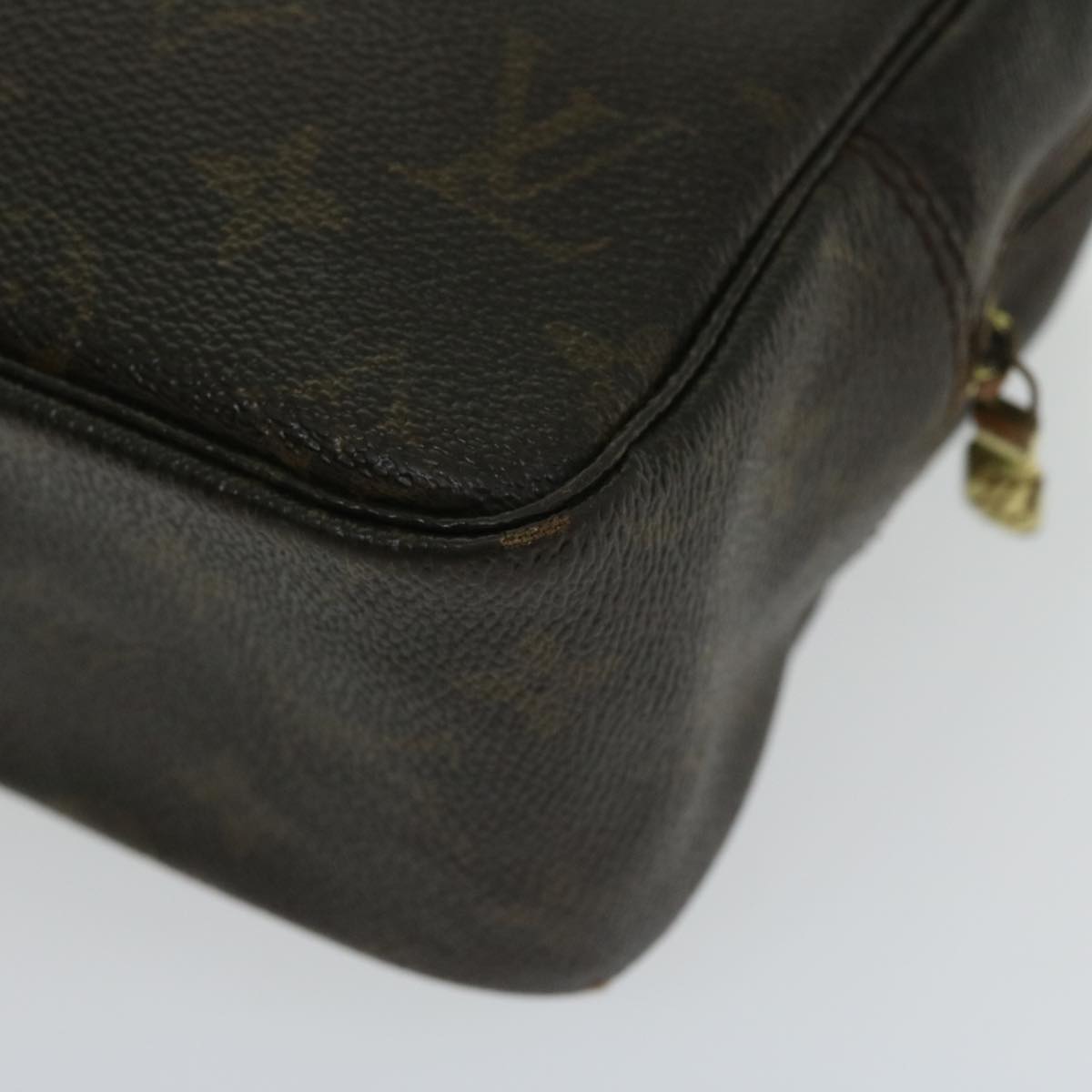 LOUIS VUITTON Monogram Trousse Toilette 28 Clutch Bag M47522 LV Auth 66969