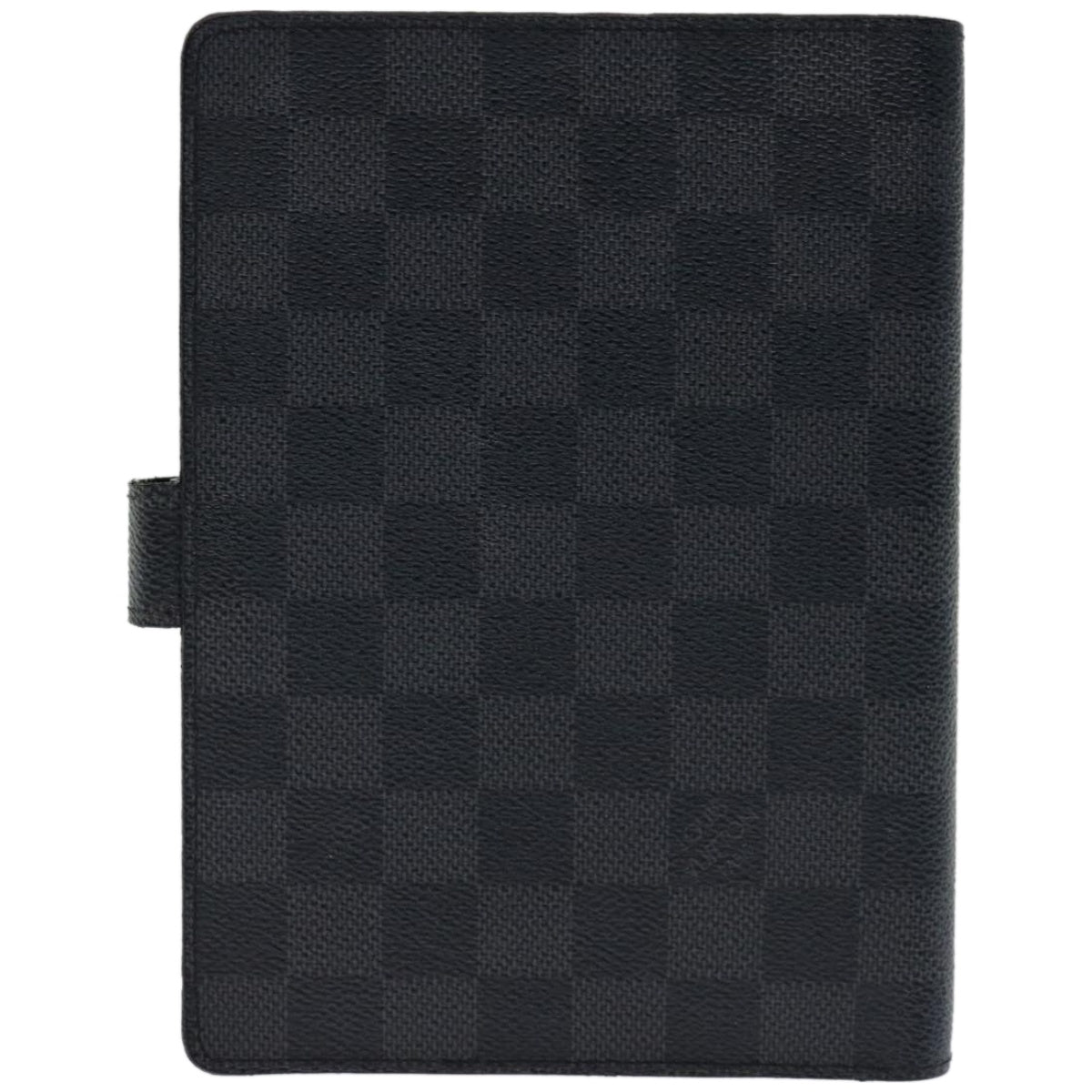 LOUIS VUITTON Damier Graphite Agenda MM Day Planner Cover R20242 LV Auth 66975