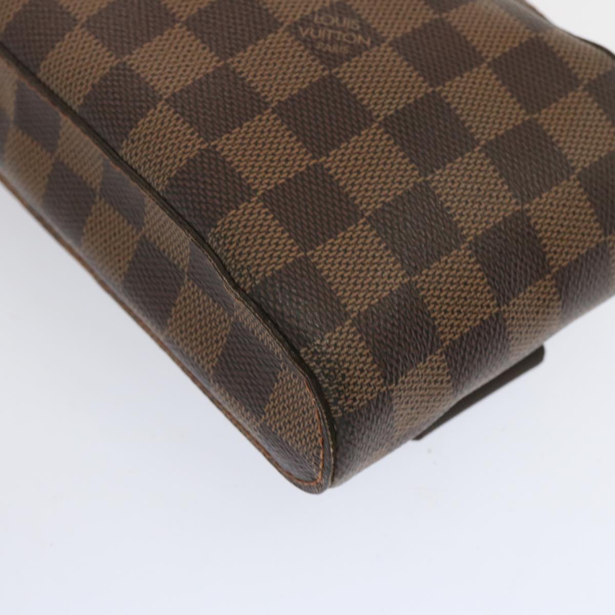 LOUIS VUITTON Damier Ebene Geronimos Shoulder Bag N51994 LV Auth 66999