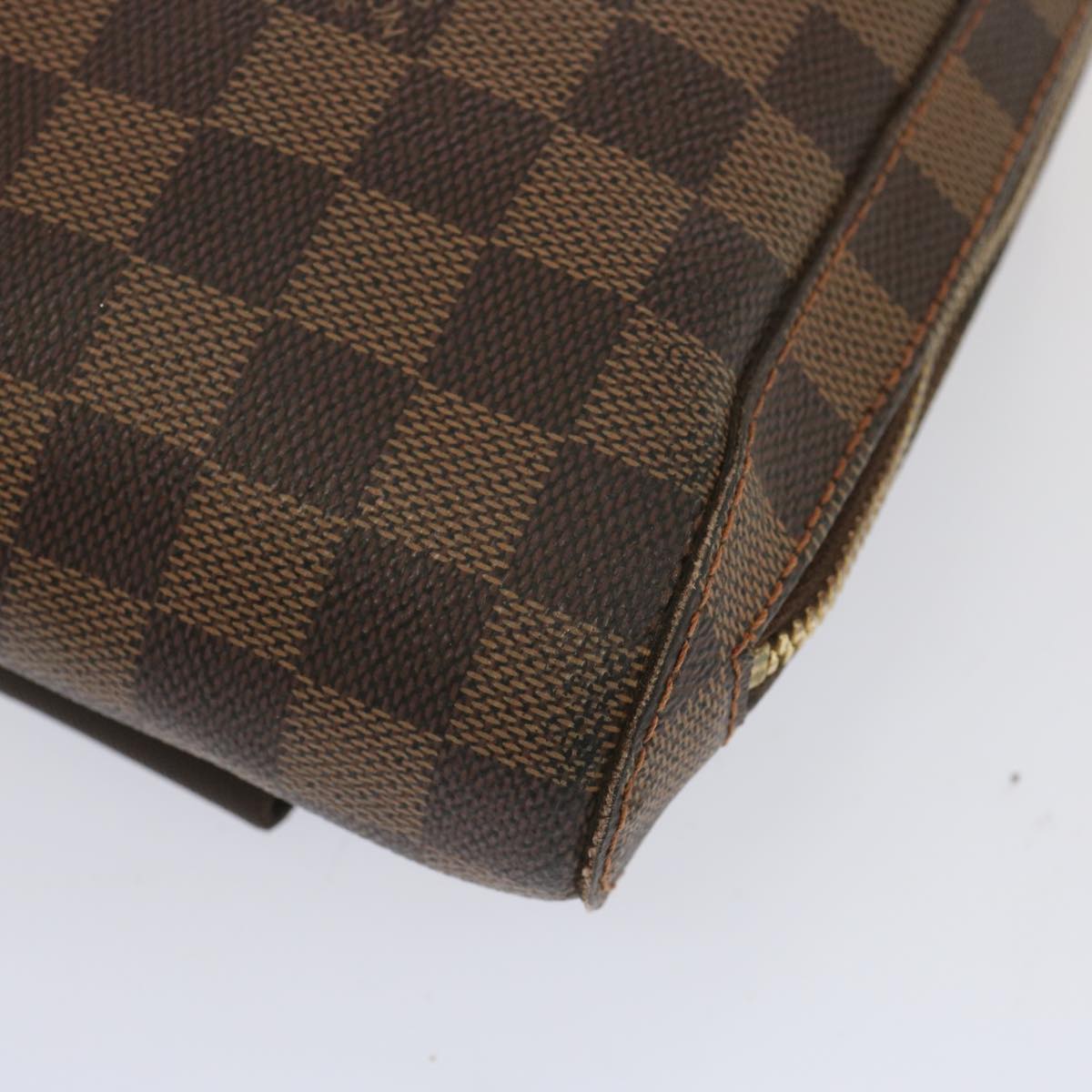 LOUIS VUITTON Damier Ebene Geronimos Shoulder Bag N51994 LV Auth 66999