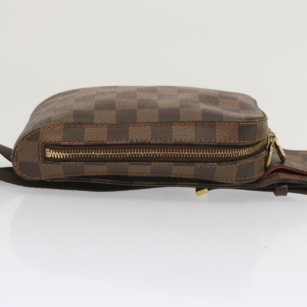 LOUIS VUITTON Damier Ebene Geronimos Shoulder Bag N51994 LV Auth 66999