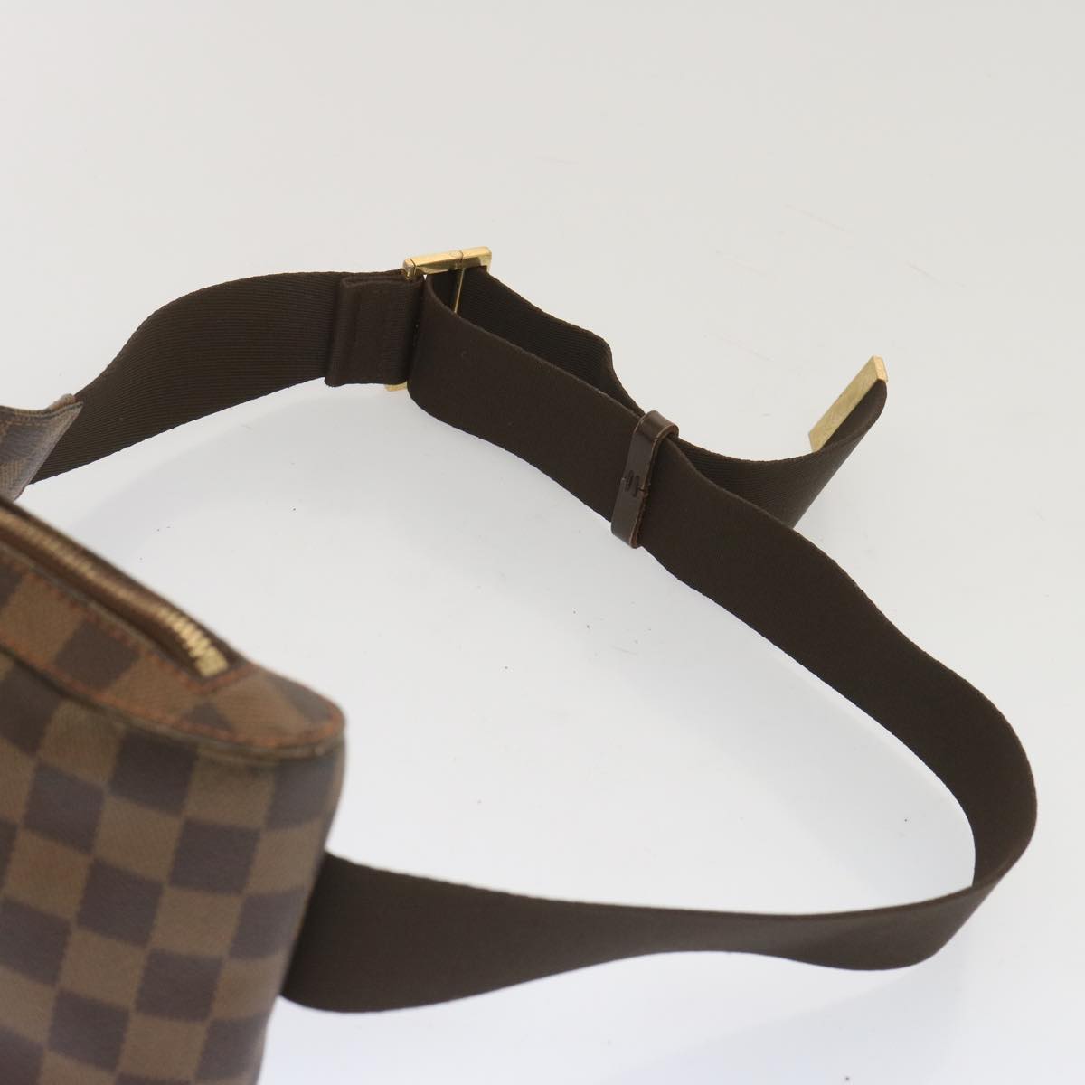 LOUIS VUITTON Damier Ebene Geronimos Shoulder Bag N51994 LV Auth 66999