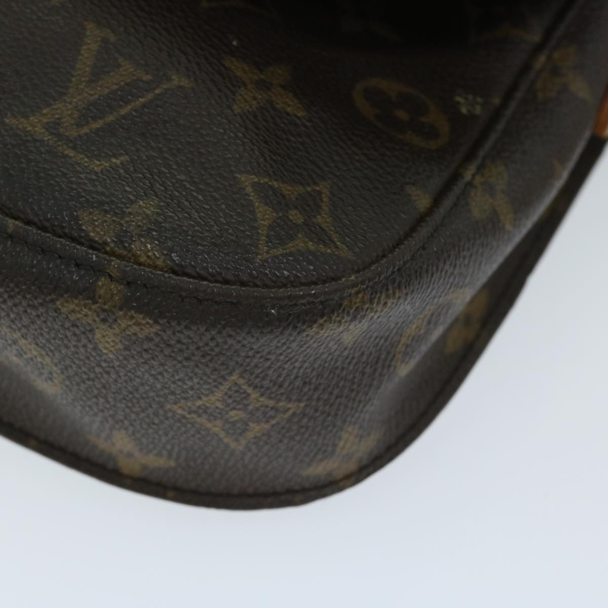 LOUIS VUITTON Monogram Saint Cloud MM Shoulder Bag M51243 LV Auth 67001