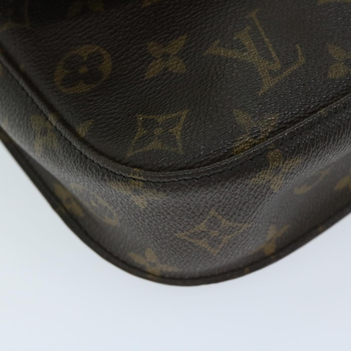 LOUIS VUITTON Monogram Saint Cloud MM Shoulder Bag M51243 LV Auth 67001