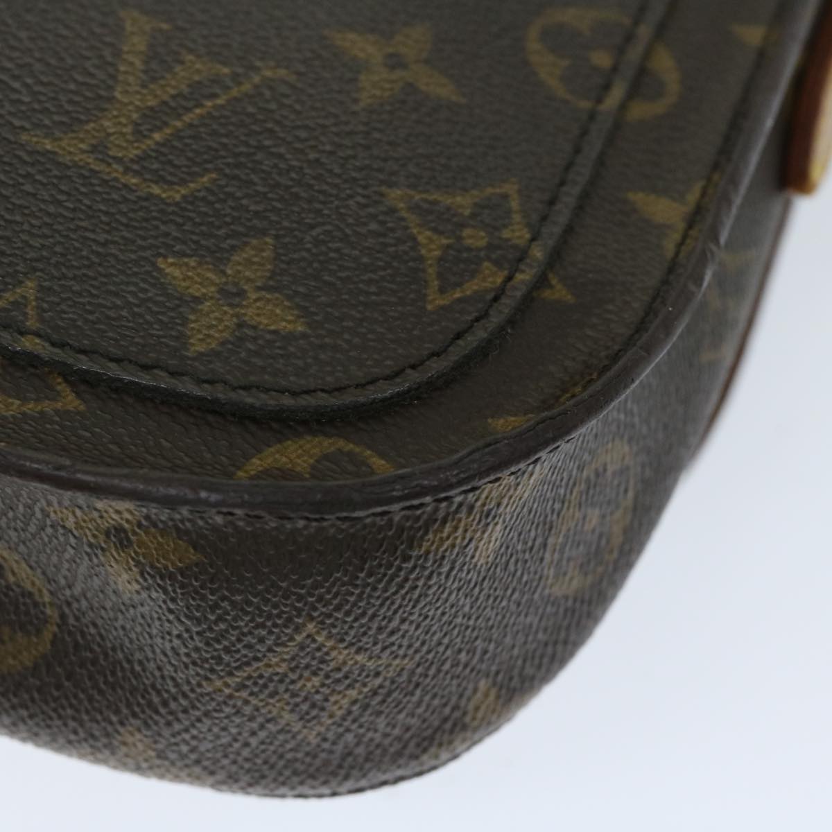 LOUIS VUITTON Monogram Saint Cloud MM Shoulder Bag M51243 LV Auth 67001