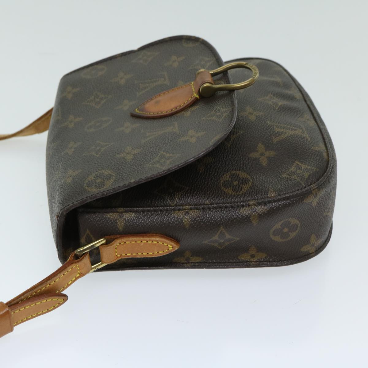 LOUIS VUITTON Monogram Saint Cloud MM Shoulder Bag M51243 LV Auth 67001