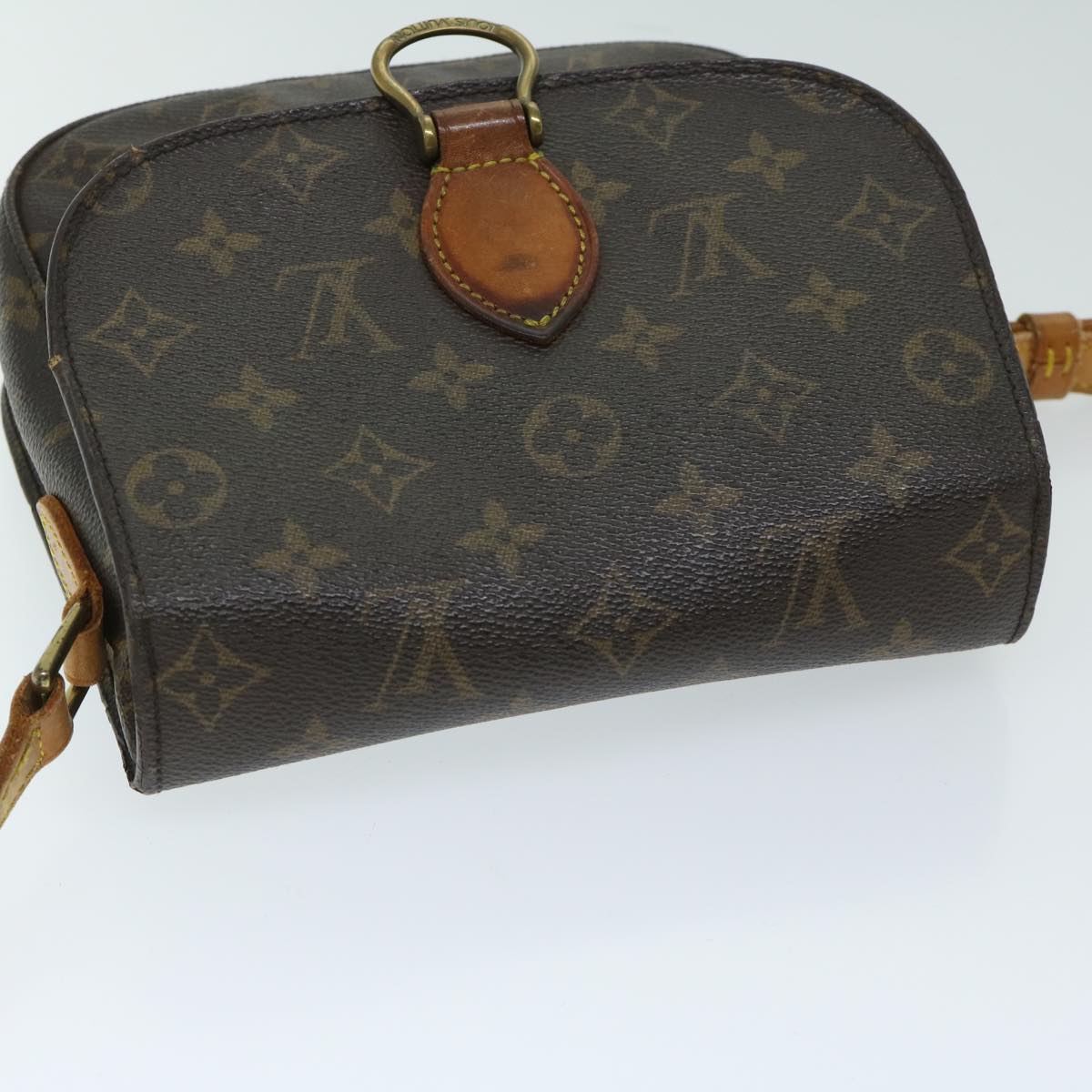 LOUIS VUITTON Monogram Saint Cloud MM Shoulder Bag M51243 LV Auth 67001