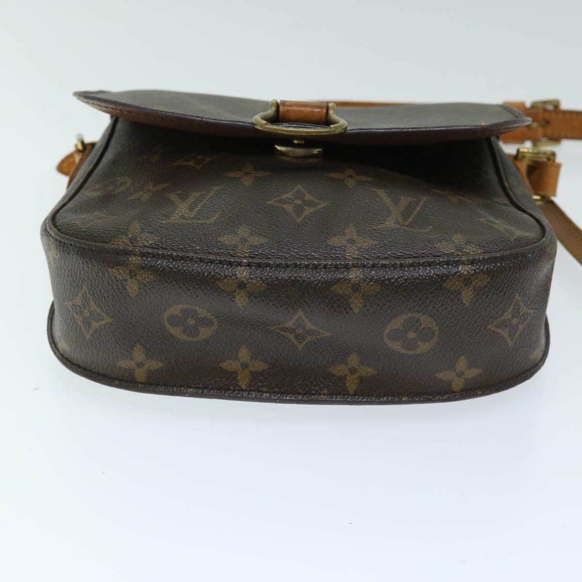 LOUIS VUITTON Monogram Saint Cloud MM Shoulder Bag M51243 LV Auth 67001