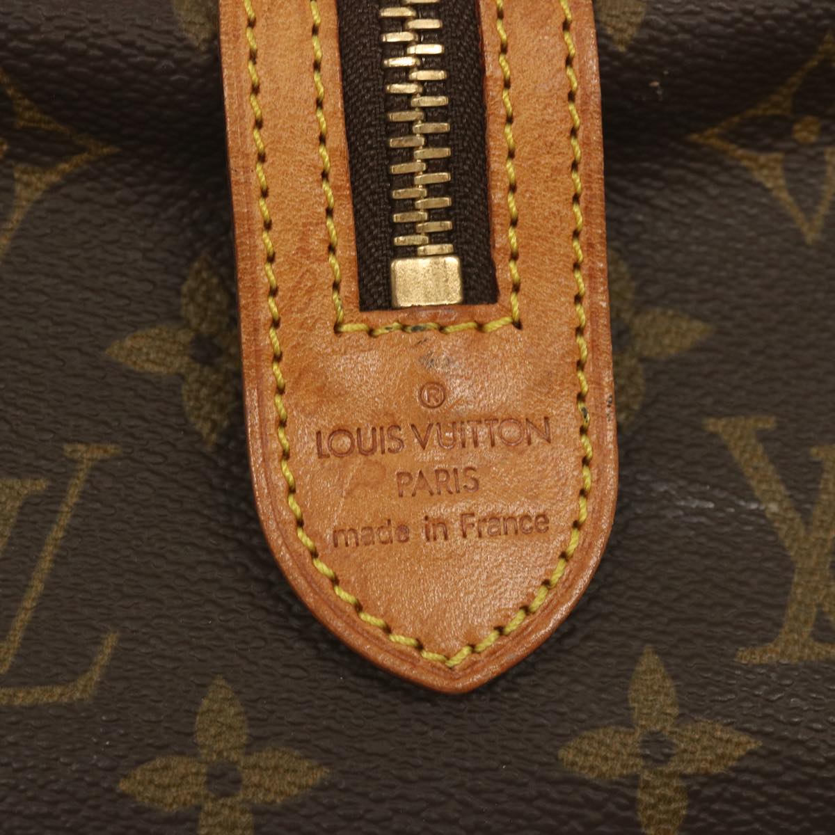 LOUIS VUITTON Monogram Trousse Patte Pression Pouch M47636 LV Auth 67002