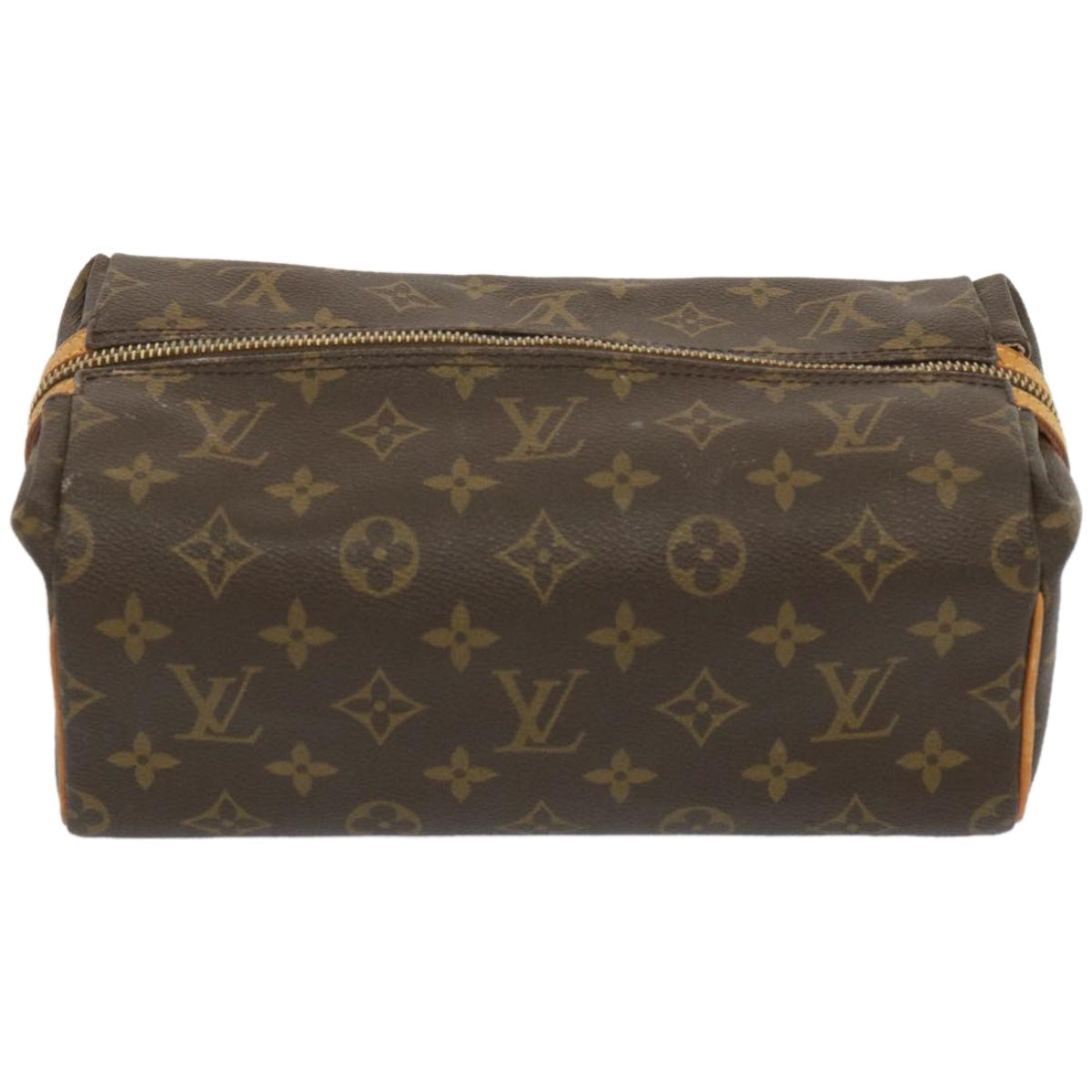 LOUIS VUITTON Monogram Trousse Patte Pression Pouch M47636 LV Auth 67002