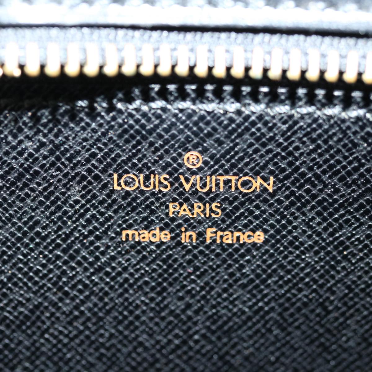 LOUIS VUITTON Epi Angian Shoulder Bag 2way Black M52112 LV Auth 67009